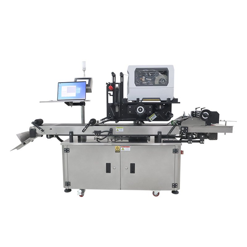 Cache Printing and Pagination Flat Labeling Machine