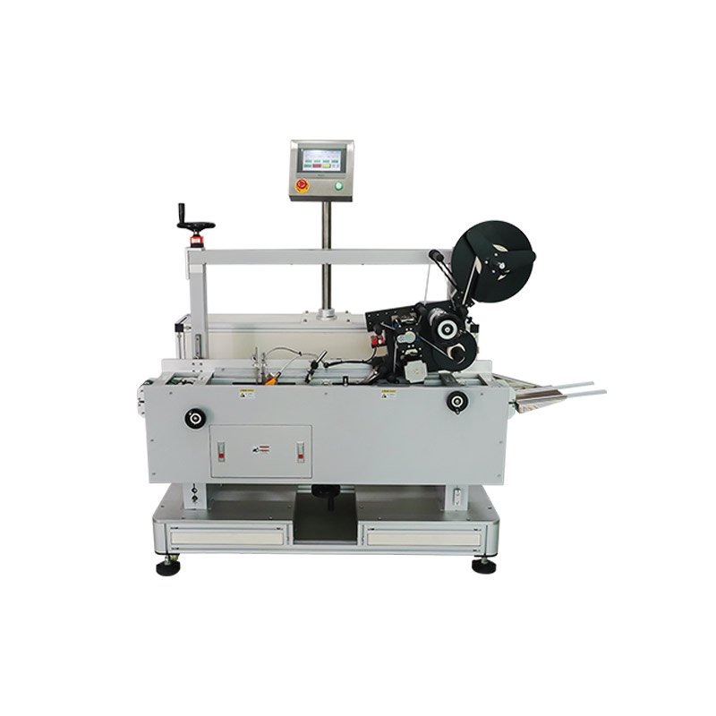 Tri-Fold Manual-Automatic Folding And Labeling Machine