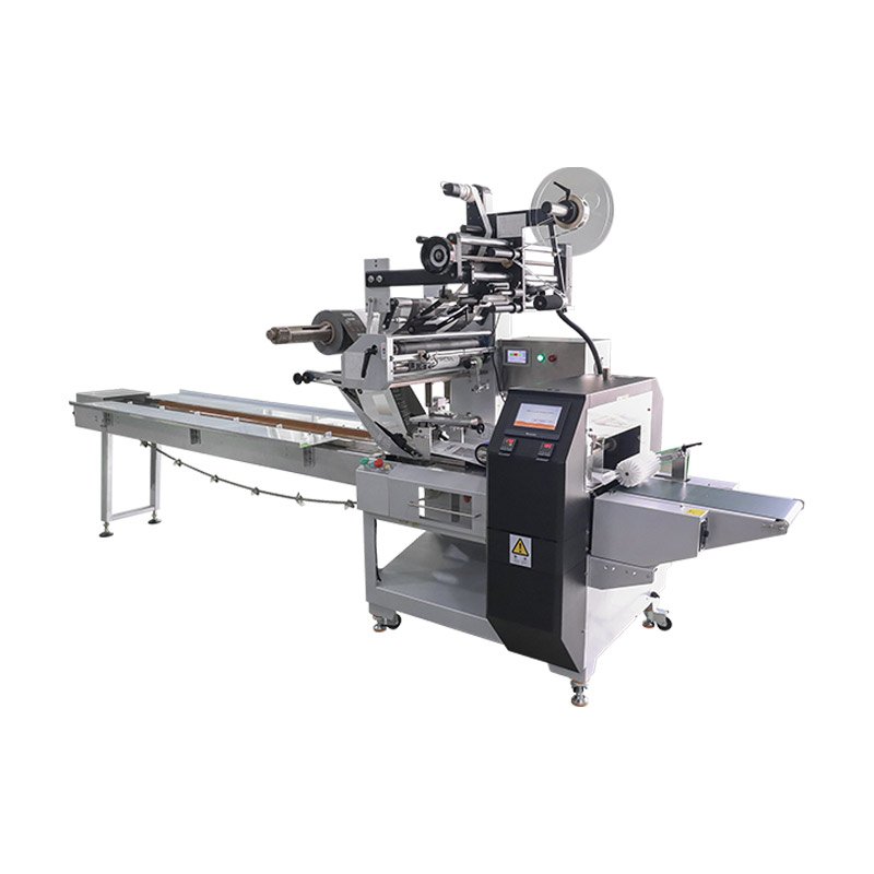 Pillow Packer + Labeling Machine