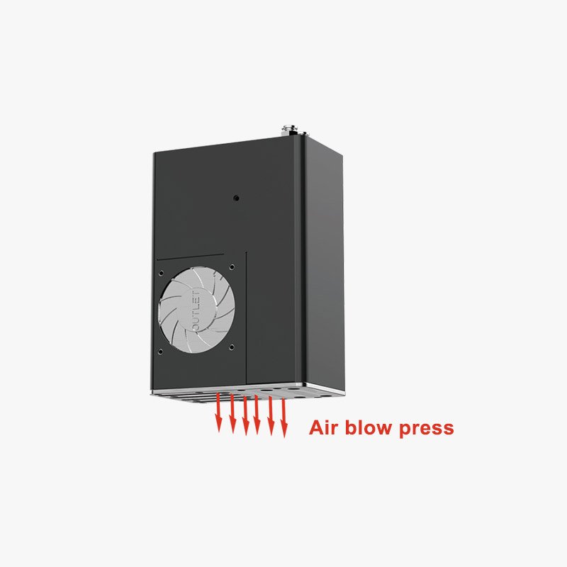 Air blow Sticker