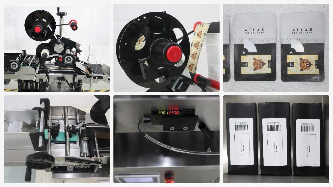 Desktop Sticker Paging and Labeling Machine