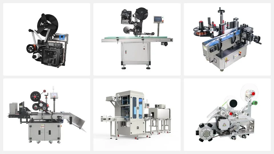 Different types of labeling machines