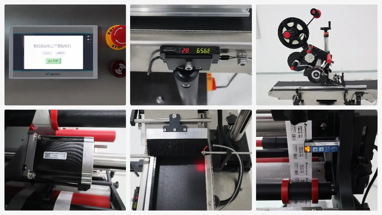 Desktop Flat Labeling Machine details